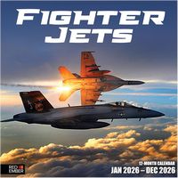 Fighter Jets 2026 Wall Calendar