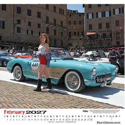 Garage Girls 2027 Wall Calendar