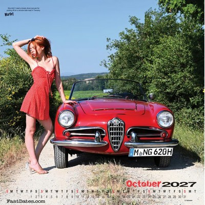 Garage Girls 2027 Wall Calendar