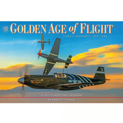 Golden Age of Flight 2027 Wall Calendar