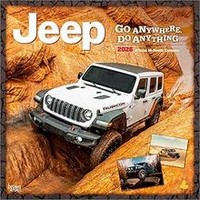 Jeep 2026 Wall Calendar