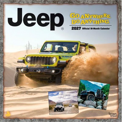 Jeep 2027 Wall Calendar