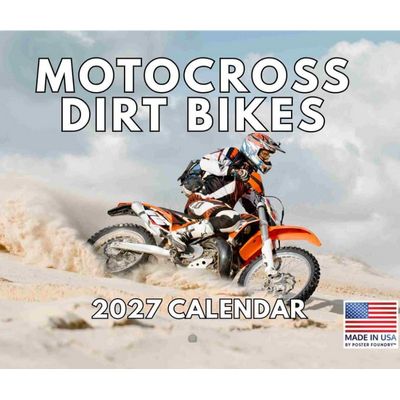 Motocross 2027 Wall Calendar