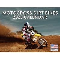 Motocross 2026 Wall Calendar