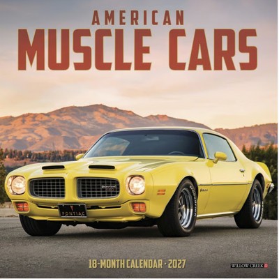 American Muscle Cars 2027 Wall Calendar