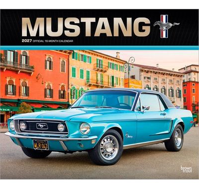 Mustang 2027 Wall Calendar