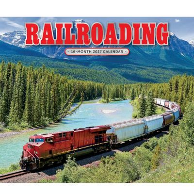 Railroading 2027 Wall Calendar