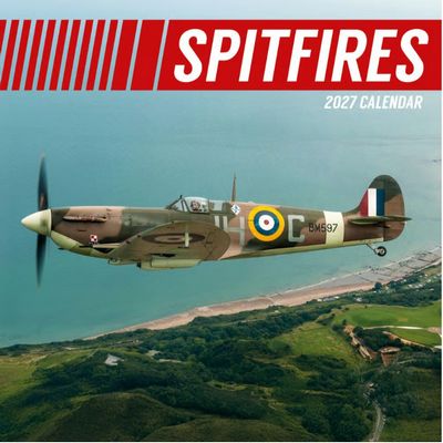 Spitfires 2027 Wall Calendar