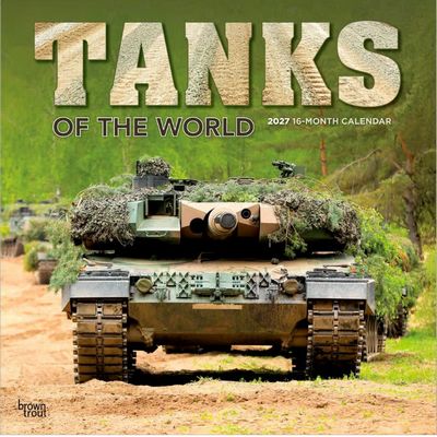 Tanks 2027 Wall Calendar
