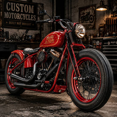 Custom Motorcycles Calendar