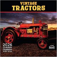 Tractors 2026 Wall Calendar