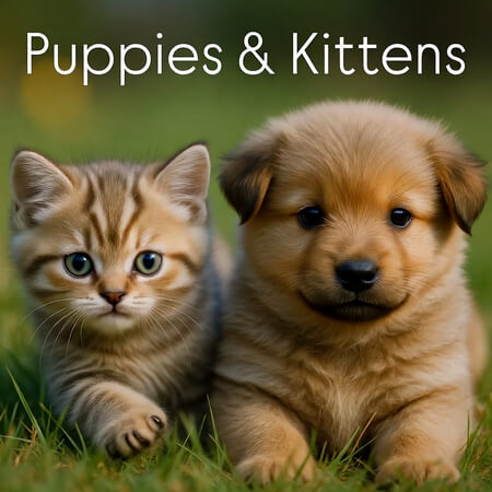 Puppies & Kittens Calendar