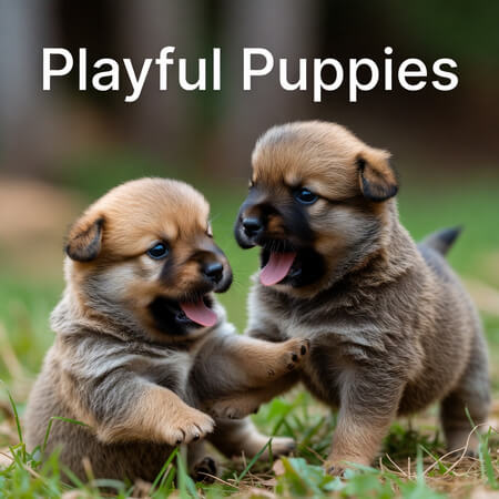 Playful Puppies Calendar