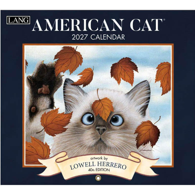 American Cat 2026 Wall Calendar