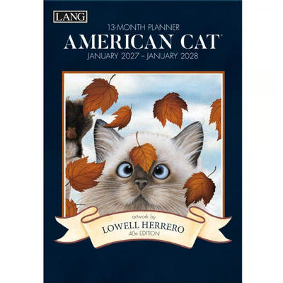 American Cat 2027 Monthly Planner