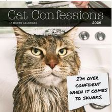 Cat Confessions 2026 Calendar