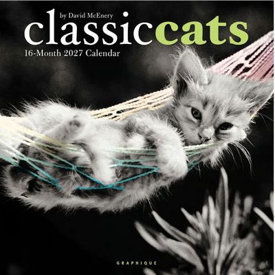 Classic Cats 2027 Wall Calendar