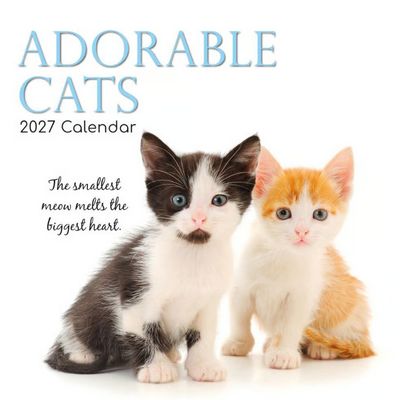 Adorable Cats 2027 Wall Calendar