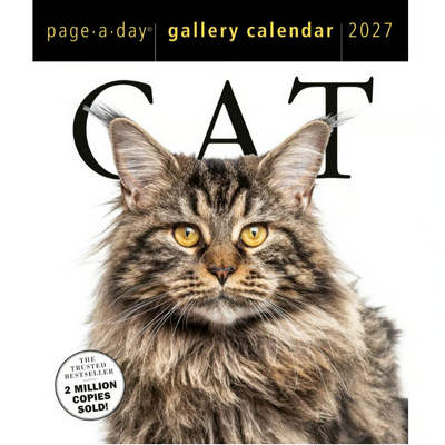 Cat Page-A-Day Gallery 2027 Desk Calendar