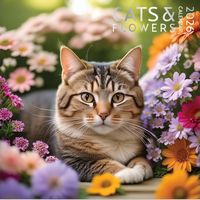Cats 2026 Wall Calendar