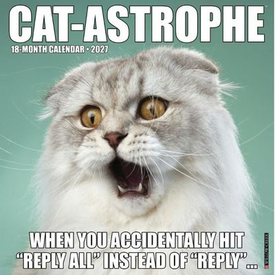 Cat Astrophe 2027 Wall Calendar