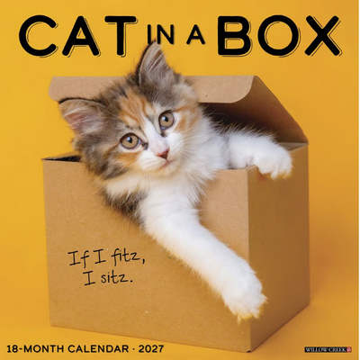 Cat In A Box 2027 Wall Calendar
