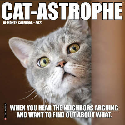 Cat-Astrophe 2027 Mini Wall Calendar