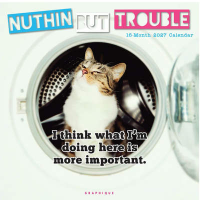 Nuthin But Trouble 2027 Wall Calendar
