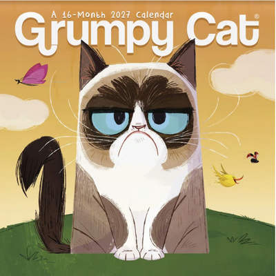 Grumpy Cat 2027 Mini Wall Calendar