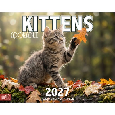 Kittens 2027 Wall Calendar