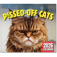 P!ssed Off Cats 2026 Calendar