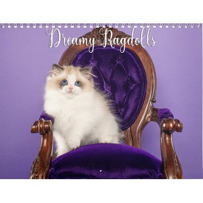 Dreamy Ragdoll Cats 2027 Wall Calendar