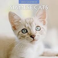 Siamese Cats 2026 Wall Calendar