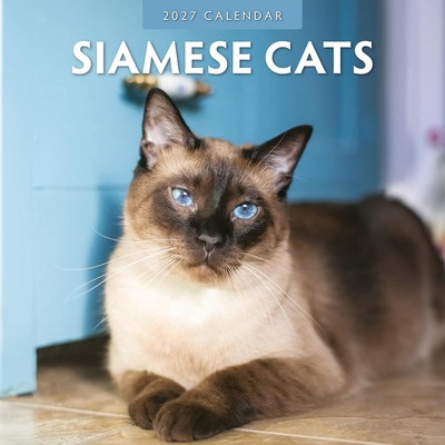 Siamese Cats 2027 Wall Calendar