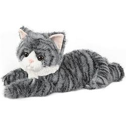 Gray Tabby Cat Stuffed Animal