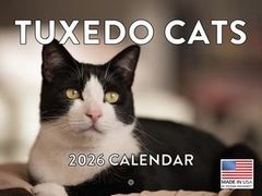 Tuxedo Cats 2026 Calendar