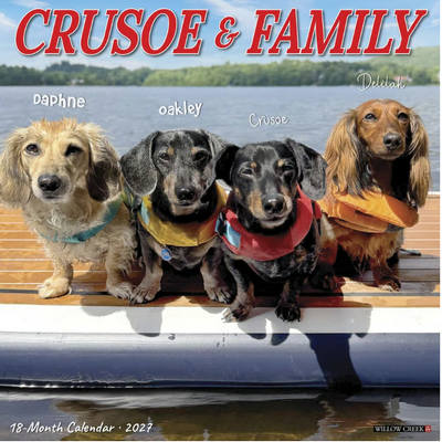 Crusoe Celebrity Dachshund Calendars