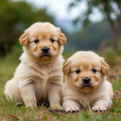 Yellow Labrador Retriever Puppies Calendars