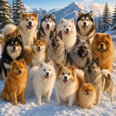 Spitz Northern Dogs Calendars