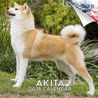 Akitas 2026 Calendar