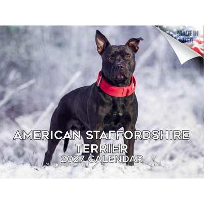 American Staffordshire Terrier 2027 Calendar