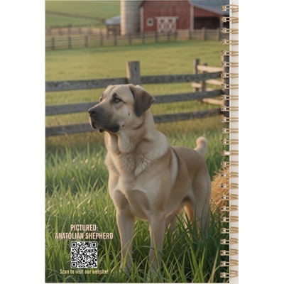 Anatolian Shepherd 2027 Planner