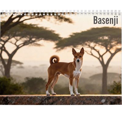 Basenji 2027 Calendar