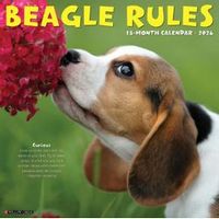 Beagle Rules 2026 Wall Calendar