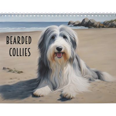 Bearded Collies 2027 Calendar