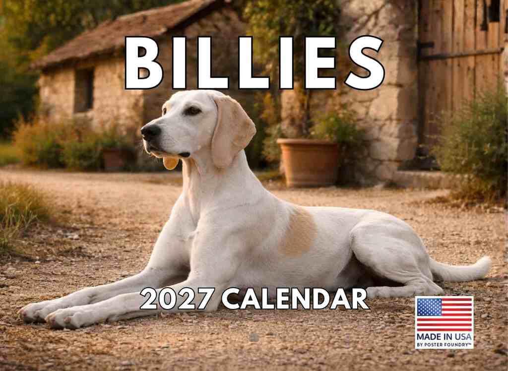 Billies 2027 Wall Calendar