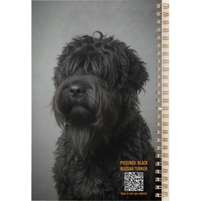Black Russian Terrier 2027 Planner