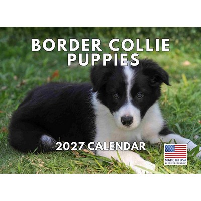 Border Collie Puppies Calendar