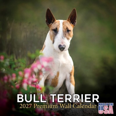 Bull Terrier 2027 Wall Calendar