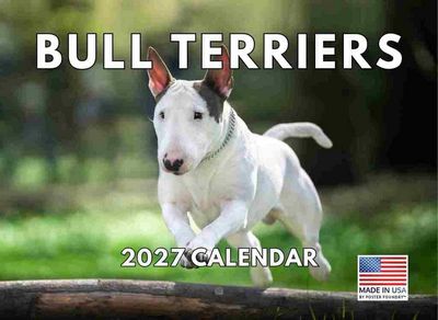 Bull Terriers 2027 Wall Calendar